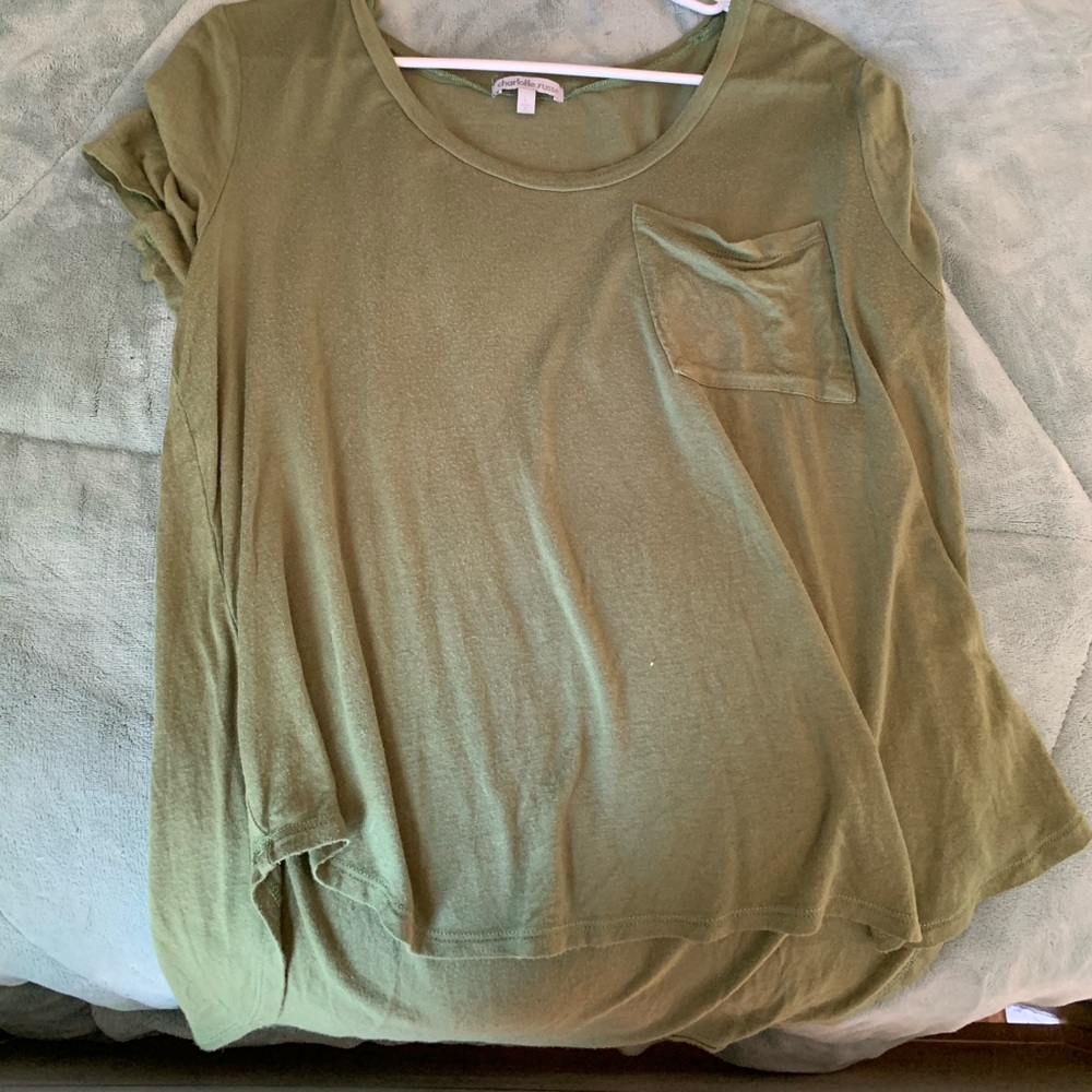 Green Charlotte Russe top